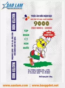 Bao pp dệt đựng thức ăn gia súc