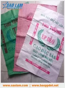 Bao bì pp dệt đựng gạo giá rẻ